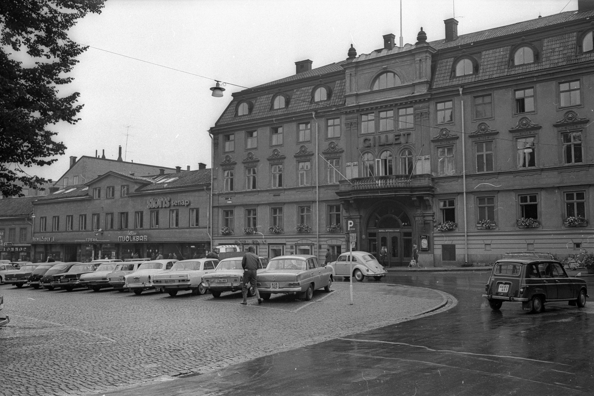 Hotell Gillet, Uppsala september 1965 - Upplandsmuseet / DigitaltMuseum