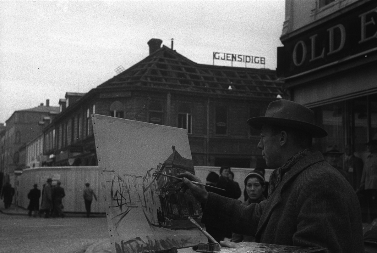 Kunstmaler Arthur Meyer i Nordre - Sverresborg Trøndelag Folkemuseum ...