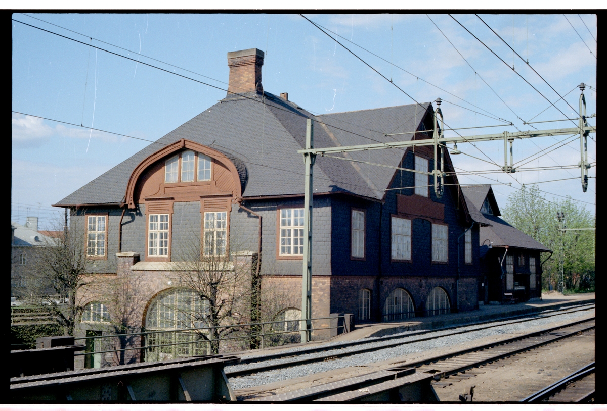 Karlstad Östra station. Järnvägsmuseet / DigitaltMuseum